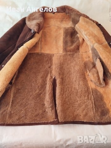Дълъг зимен мъжки кожух , снимка 2 - Якета - 43580493