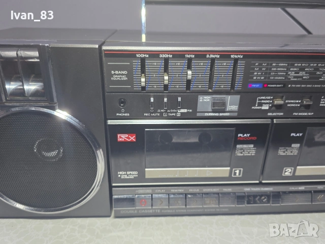 Радиокасетофон National Rx - cw50, снимка 4 - Радиокасетофони, транзистори - 53048404