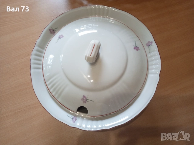 Голяма порцеланова купа , снимка 4 - Прибори за хранене, готвене и сервиране - 51981653