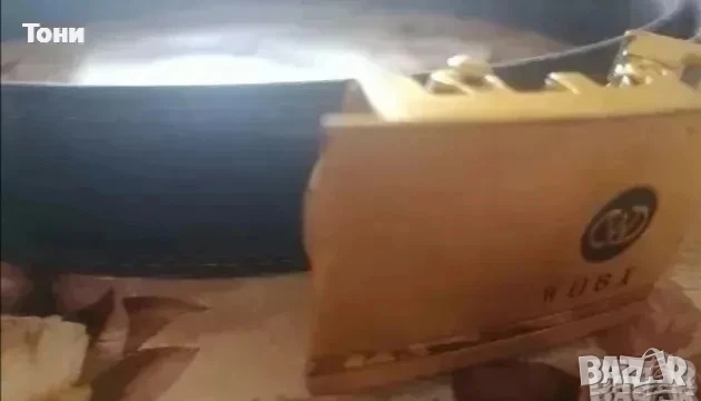 WUBI Автоматичен Мъжки Колан Изцяло от Естествена Кожа Нов 120см , снимка 4 - Колани - 53434746