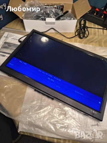 Портативен телевизор TV16, 16 инча, 12/220V, Цифров тунер DVB-T2,, снимка 3 - Телевизори - 51973227