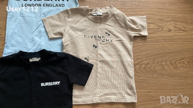 Burberry & Givenchy , снимка 3 - Детски тениски и потници - 44047791