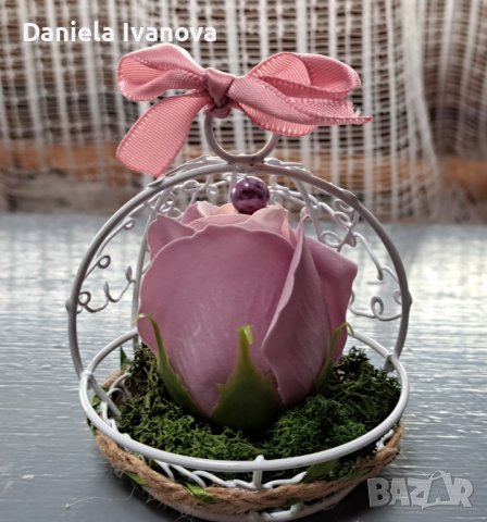 Сапунени рози, снимка 8 - Изкуствени цветя - 38183779