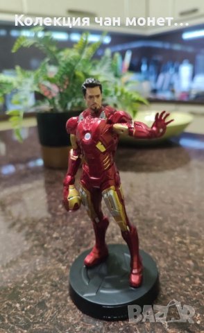 MARVEL MOVIE COLLECTION Iron Man Железния Човек списание + фигура статуетка брой 1 първи, снимка 6 - Статуетки - 44112946