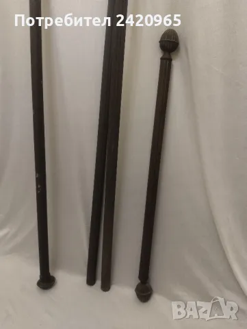 Винтидж месингови корнизи и аксесоари , снимка 2 - Антикварни и старинни предмети - 48043870