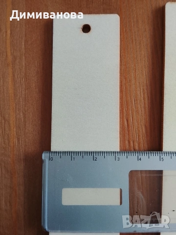 Заготовка за Дървен книгоразделител, отметка, снимка 4 - Декорация за дома - 53521387