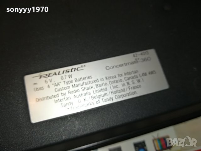 realistic-france 3012220942, снимка 13 - Синтезатори - 39142045