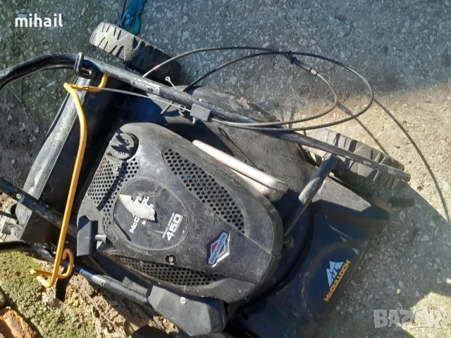 Косачка бензинова McCulloch M46 с дбигател Briggs and Stratton 450 Series на части 