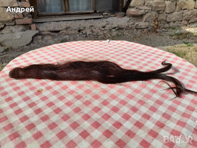 Стара естествена коса #4, снимка 2 - Други ценни предмети - 33333796