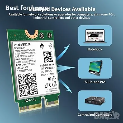 WiFi  безжична карта 7-мо поколение GigaPlus, снимка 5 - Други - 49741365