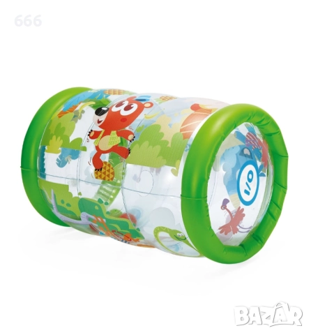 CHICCO Музикален валяк за търкаляне Jungle 6m+, снимка 1