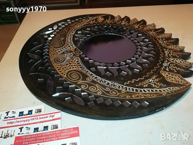 огледало-40см-внос германия 2412221832, снимка 9 - Антикварни и старинни предмети - 39102992