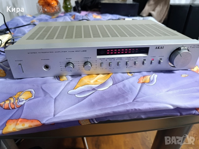 Усилвател AKAI AM -U22, снимка 9 - Ресийвъри, усилватели, смесителни пултове - 52587463
