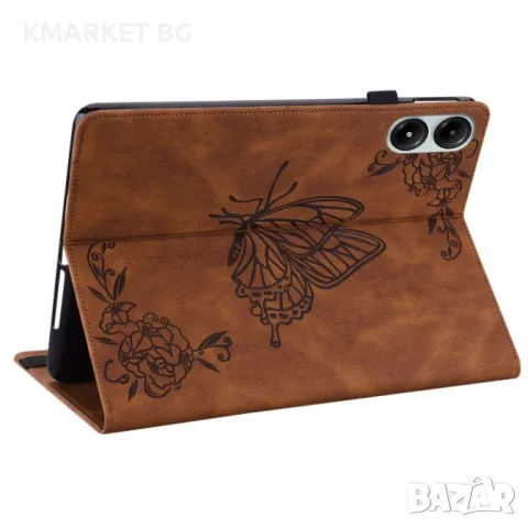 Xiaomi Redmi Pad Pro 12.1 Butterfly Flower Кожен Калъф и Протектор, снимка 8 - Калъфи, кейсове - 48097451