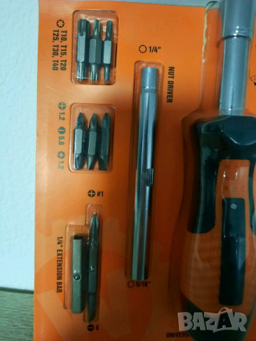 МНОГОФУНКЦИОНАЛНА ОТВЕРТКА WERCKMANN 18в1, снимка 2 - Отвертки - 36531830