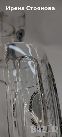 Комплект от 6 халби за бира с вместимост 500 мл, чисто нови, Weihenstephan, снимка 3 - Чаши - 49878490