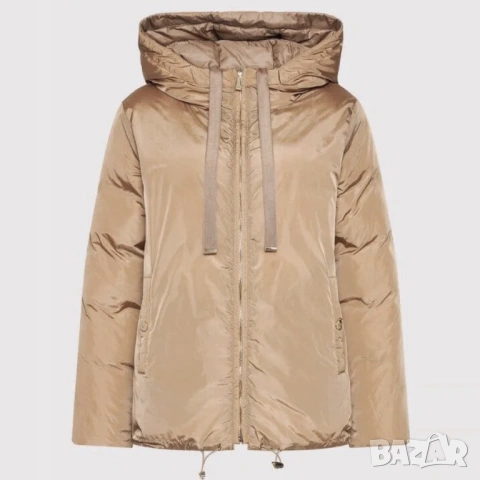 LUISA SPAGNOLI 538405 Дамско Пухено Яке Палто с Две Лица S-M, снимка 5 - Якета - 53226496