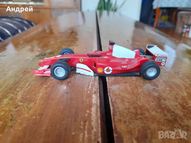 Стара кола,количка Ferrari F2005,Shell