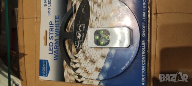 Лед лента за декоративно осветление с диатанционно, снимка 1