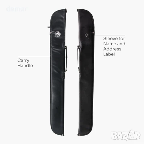 Щека за снукър/билярд Jonny 8 Ball WHITE SPEAR 145 см, 2 части, връх 9,5 мм, снимка 7 - Други спортове - 51419269