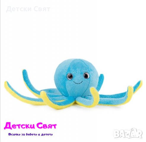 Плюшен октопод, снимка 1 - Плюшени играчки - 36788816