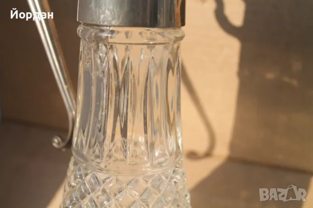 Английска гарафа , снимка 11 - Антикварни и старинни предмети - 47777576