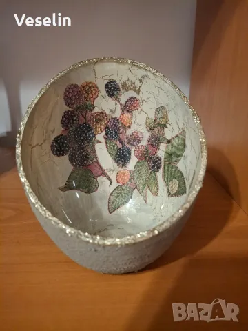 Купичка за бонбони- декупаж, снимка 1