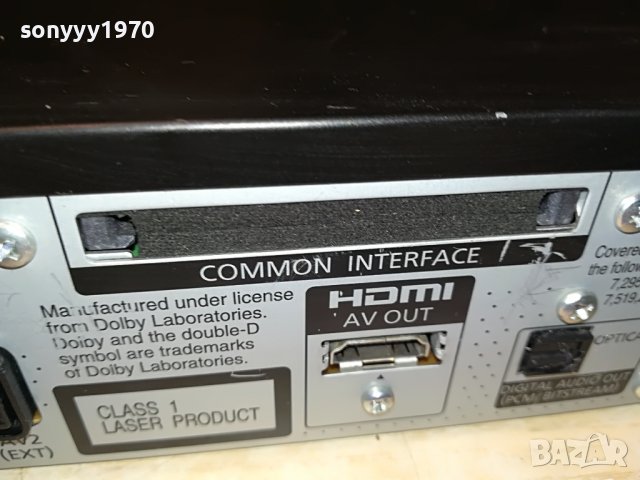 PANASONIC DVB/HDD/DVD RECORDER 2309221825, снимка 14 - Плейъри, домашно кино, прожектори - 38097463