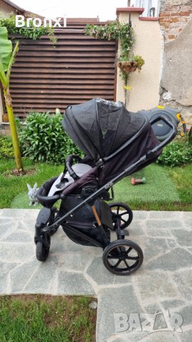 Продавам детска количка RIKO SIDE Cooper 3 в 1с допълнителни аксесоари, снимка 1 - Детски колички - 43134456