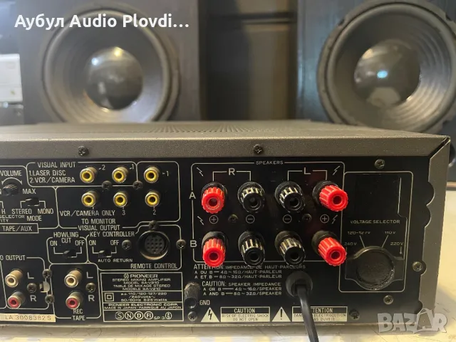 PIONEER Стерео миксиращ караоке усилвател SA-V210, снимка 14 - Ресийвъри, усилватели, смесителни пултове - 49697574
