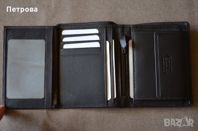 Camel Active Coin кафяв вертикален портфейл, снимка 7 - Портфейли, портмонета - 32742918