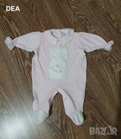 Розов плюшен гащеризон-5лв.ПРОМО, снимка 1