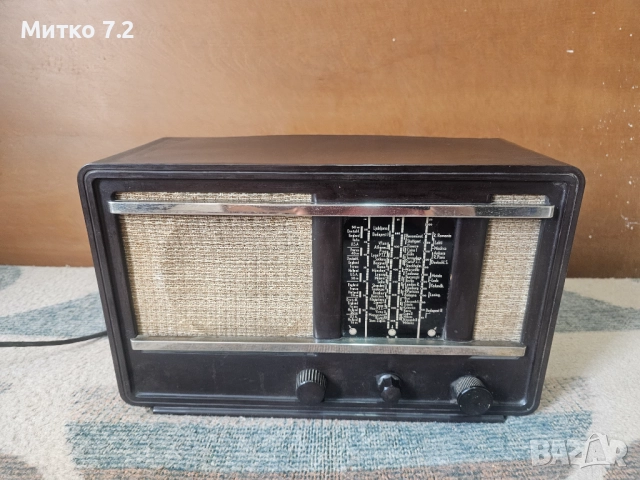 Старо радио - 5, снимка 2 - Антикварни и старинни предмети - 51565106