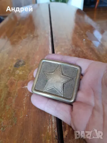 Стара военна тока за колан, снимка 2 - Антикварни и старинни предмети - 49041937