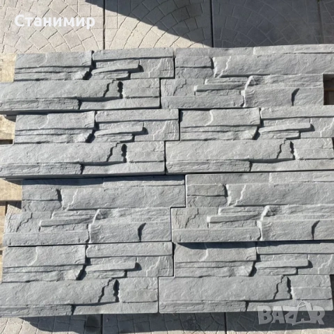 гипсов камък рустика, снимка 2 - Облицовки - 52354177