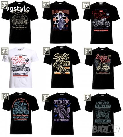 Тениска Моторджийска Мото Мотокрос Ендуро Моторист Мотоциклетизъм Мотор Рокер Moto Motorcycle, снимка 1