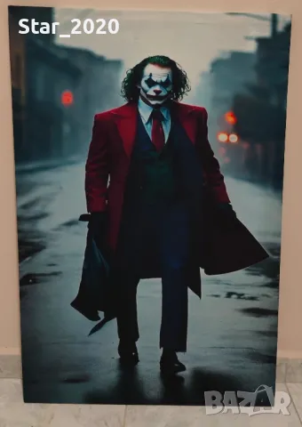 Светеща картина с LED осветление -Joker
