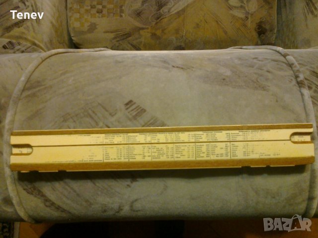 Сметачна линийка, снимка 2 - Антикварни и старинни предмети - 28623302