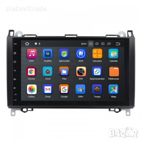 МERCEDES BENZ SPRINTER VITO VIANO B200 / VOLKSWAGEN VW CRAFTER - 9'' Андроид НАВИГАЦИЯ/9001