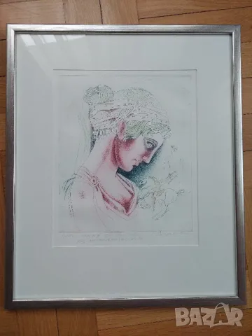 Литография Л.Диманов