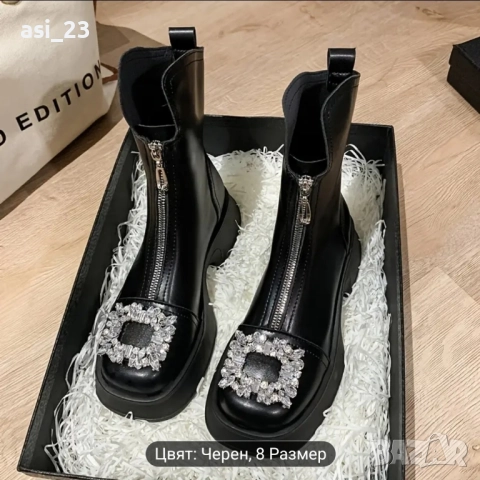 нови дамски боти, снимка 2 - Дамски боти - 52177135