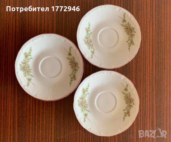 Сервиз за чай с 2 чаши български порцелан Изида, снимка 18 - Антикварни и старинни предмети - 33187102