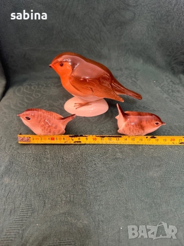 Фигурки/статуетки ЛФЗ Ломоносов, птици, снимка 8 - Антикварни и старинни предмети - 52973681