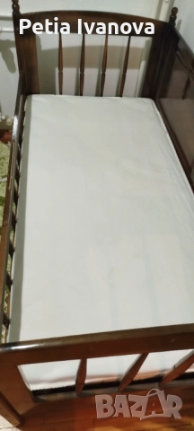 Бебешка дървена кошара, снимка 9 - Бебешки легла и матраци - 52816293