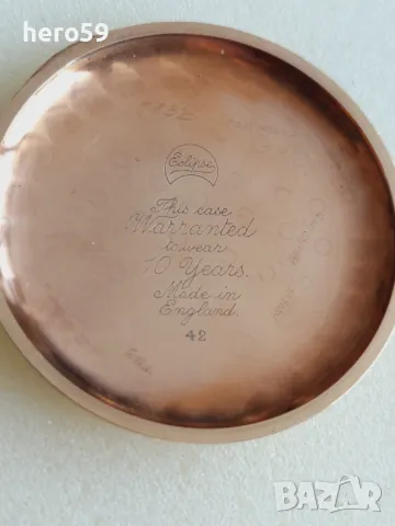 Джобен часовник  ROLEX-1910-30 г.позлатен, снимка 17 - Мъжки - 47605735