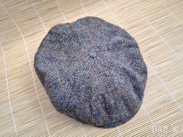 STERKOWSKI Shelby 1926 Harris Tweed Island Wool / елегантна шапка ръчна изработка от вълна, снимка 13 - Шапки - 48171583