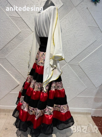 Костюм за ромски танци , снимка 5 - Костюми - 53580361