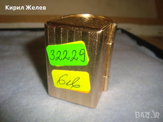 СТАРА РУСКА ПОЗЛАТЕНА ОРНАМЕНТИРАНА РЕТРО КУТИЙКА за БИЖУТА Тип РАКЛИЧКА 32229, снимка 4 - Антикварни и старинни предмети - 38258813