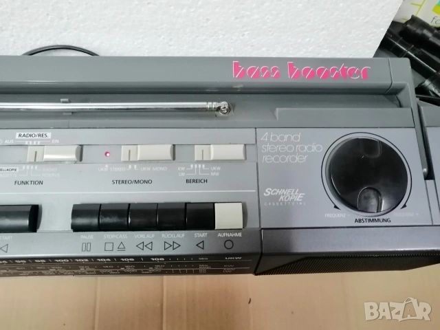 Радиокасетофон TELEFUNKEN RC 760 TS, снимка 6 - Радиокасетофони, транзистори - 53587748