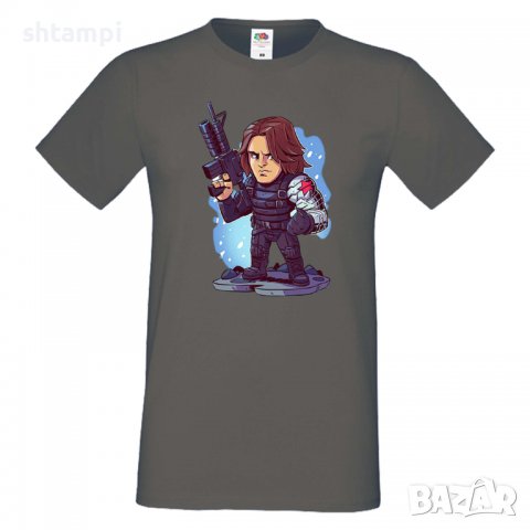Мъжка тениска Marvel Winter Soldier  Игра,Изненада,Подарък,Геймър,, снимка 16 - Тениски - 36791855